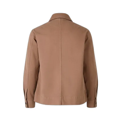 Nine In The Morning Snap-Button Twill Jacket