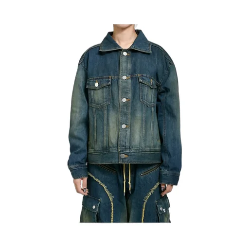 Denim Blouson / Blue