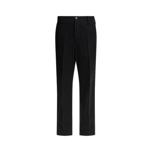Nn.07 Striped Straight-Leg Pants