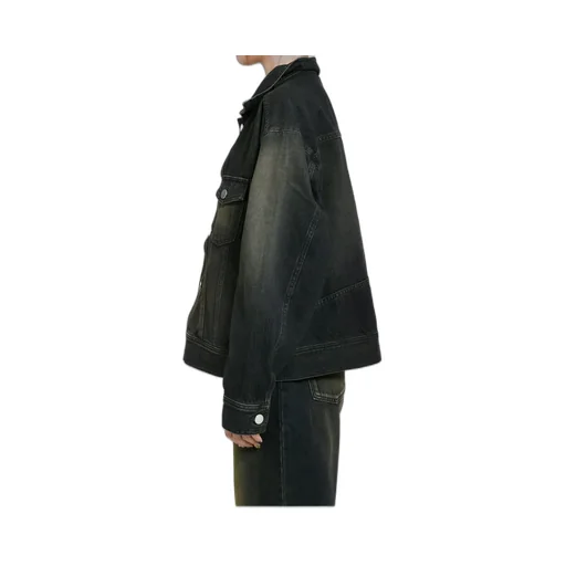 Denim Blouse / Black