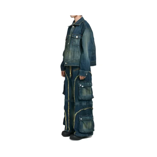 Denim Blouson / Blue