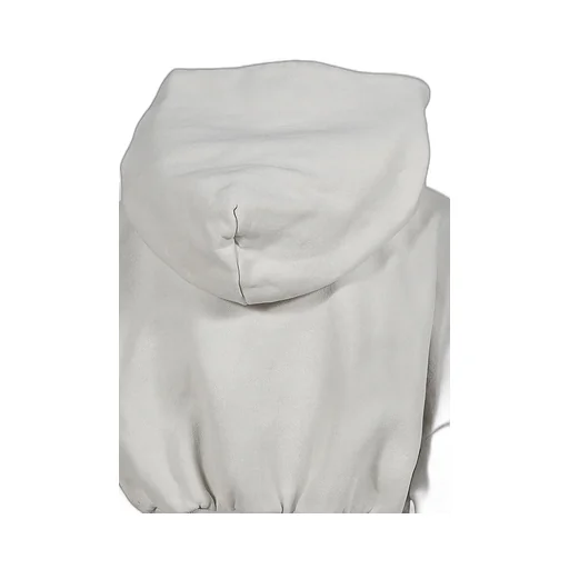 Cropped Heavy Hood / Rice