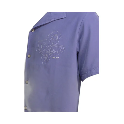 Nn.07 Embroidered Short Sleeve Shirt