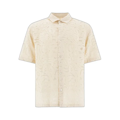 Nn.07 Textured Short Sleeve Polo Shirt