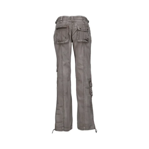 Dirty Washed Cargo Trousers / Brw