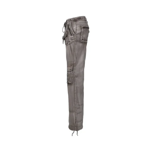 Dirty Washed Cargo Trousers / Brw