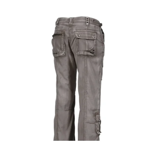 Dirty Washed Cargo Trousers / Brw