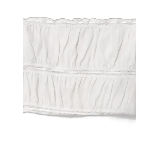 Dreamy Lace Shirring Top / Wht