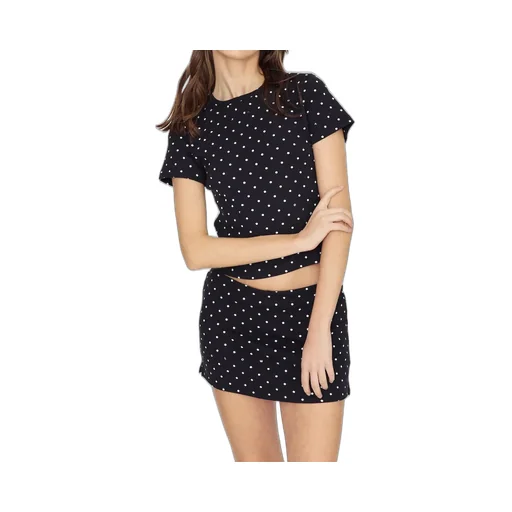Wild Mini Skirt / Onyx Fleck