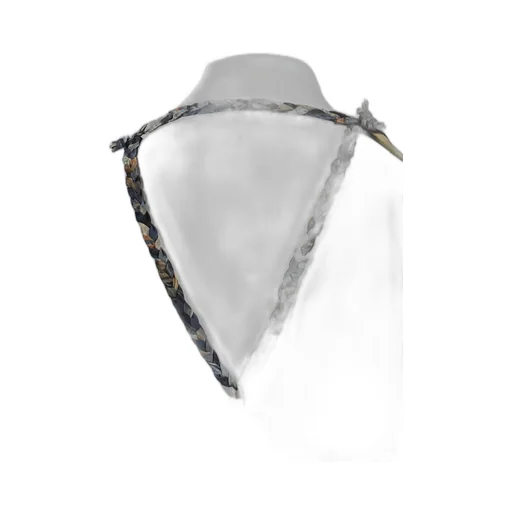 Super Cowl Top With Twisted Straps / Multi