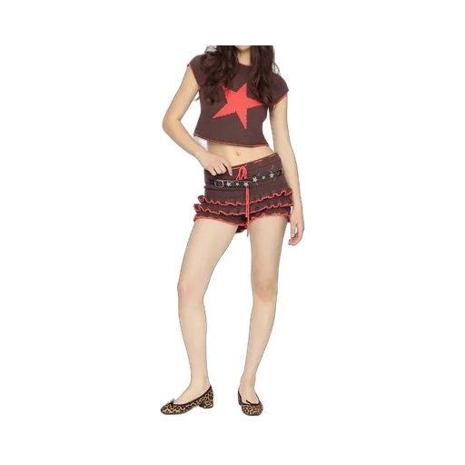 Candy Pop Knit Shorts / Brw