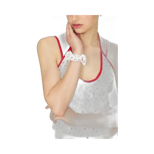 Summer Dream Scrunchie / Strawberry Bow