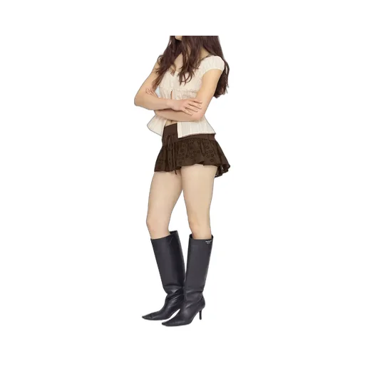 Naomi Belt Mini Skirt / Brw