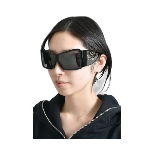 Shield Sunglasses / Black