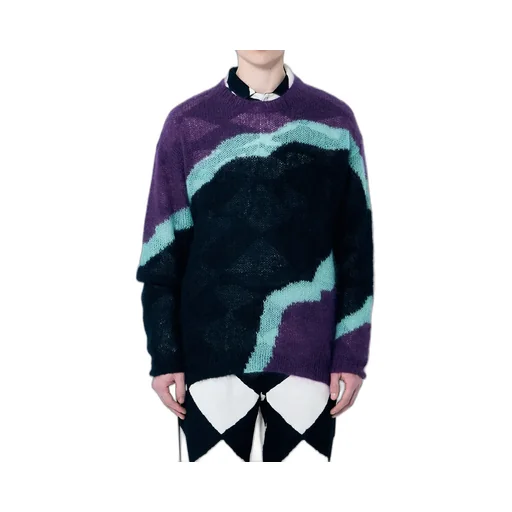 Nomarythm Textile Hand Knit Mohair Sweater