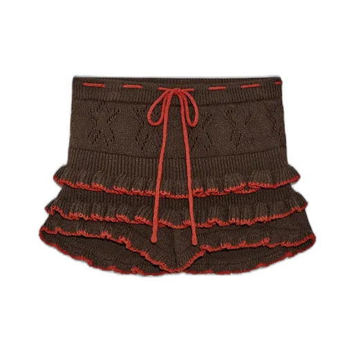 Candy Pop Knit Shorts / Brw
