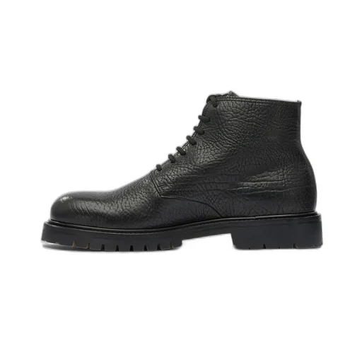 Officine Creative Boss 011 Grained Ankle Boots