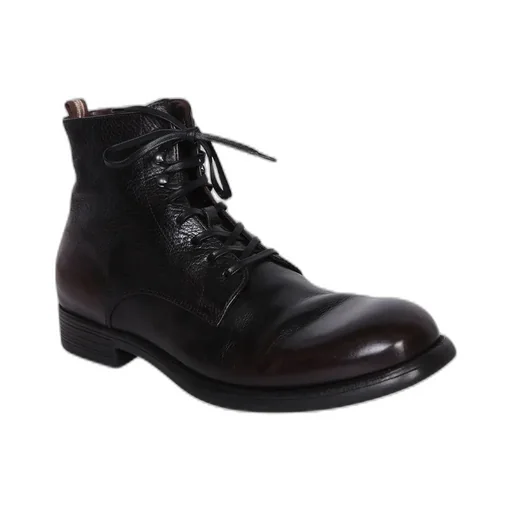 Officine Creative Glossy Ankle Boots