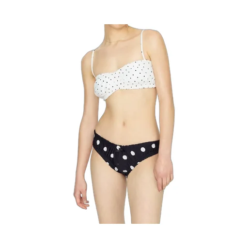 Blush Bikini Top / Dotty Maze