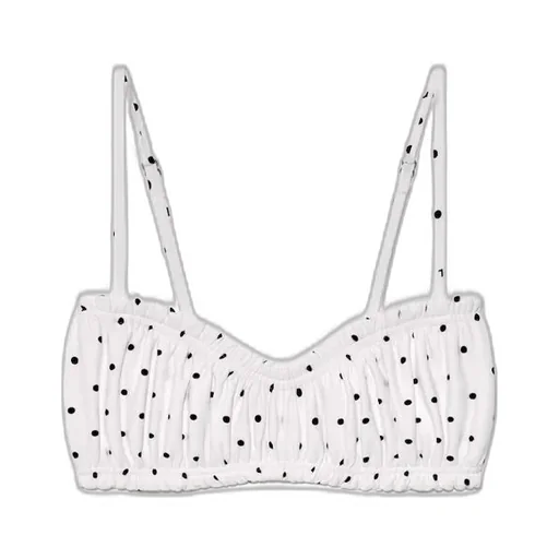 Blush Bikini Top / Dotty Maze