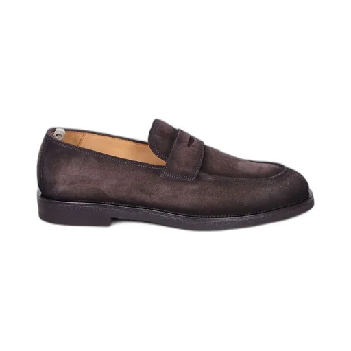 Officine Creative Strap Detail Suede Loafers