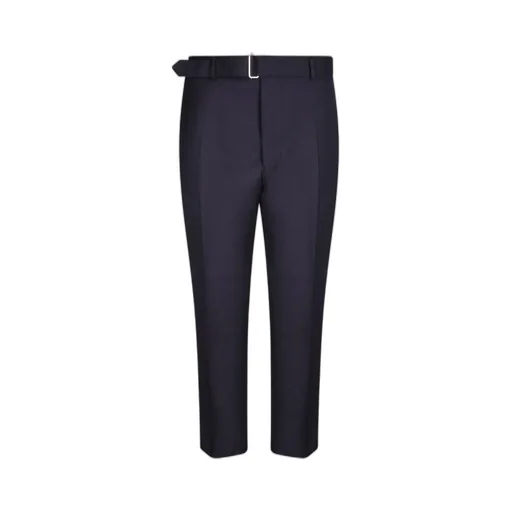 Officine GÉNÉRale Buckle Detail Wool Pants