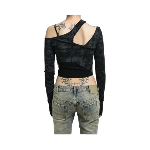 Off Shoulder Cutsewn / Black