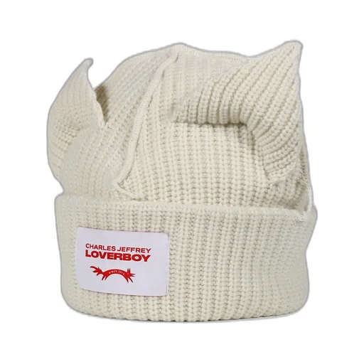 Supersized Chunky Ears Beanie / Ecr
