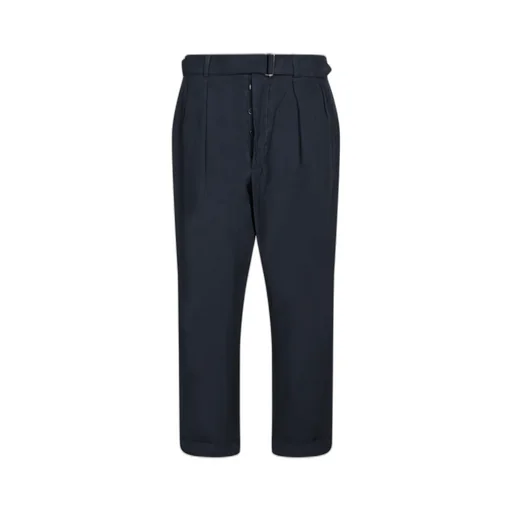 Officine GÉNÉRale Belted High-Waisted Pants