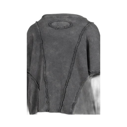 Split Sweat Crewneck / Gray