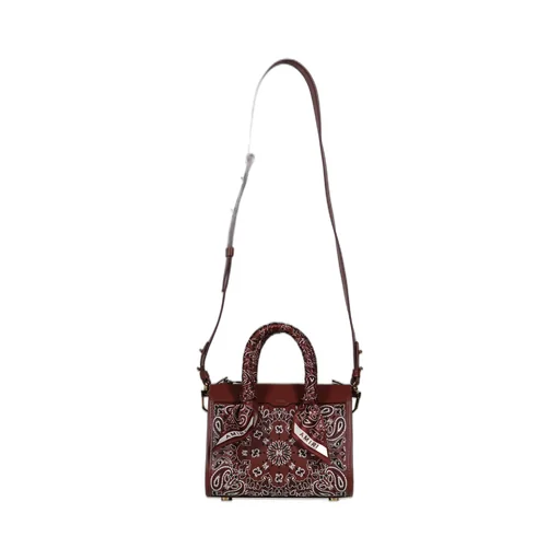 Bandana Micro Triangle Bag / Deep Red