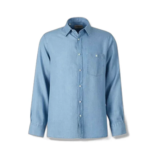 Officine GÉNÉRale Buttoned Denim Shirt