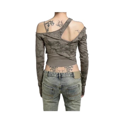 Off Shoulder Cut Sewn / Brw