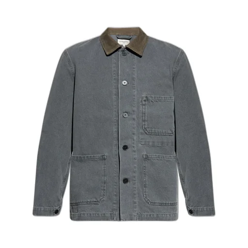 Officine GÉNÉRale Corduroy-Collar Jacket