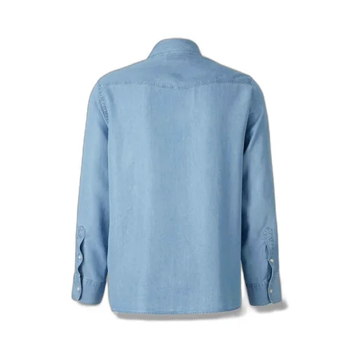 Officine GÉNÉRale Buttoned Denim Shirt