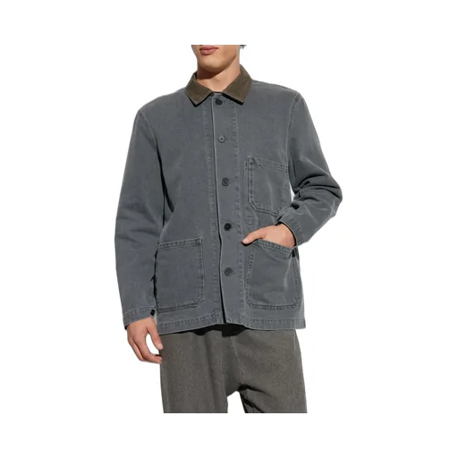 Officine GÉNÉRale Corduroy-Collar Jacket