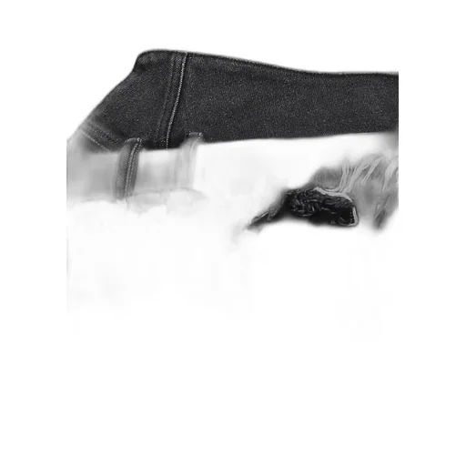 Twirl Mini Skirt / Denim Gray Sand