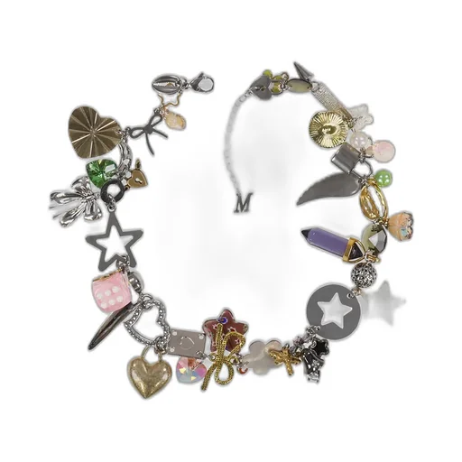 Aurora Charm Necklace / Multi