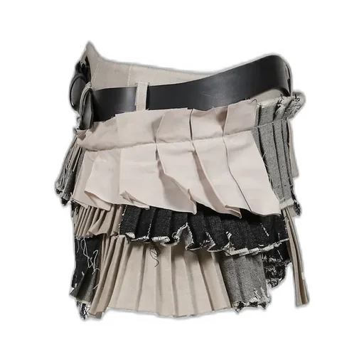 Twirl Mini Skirt / Bei