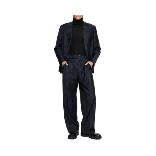Officine GÉNÉRale Pinstriped Double-Breasted Jacket
