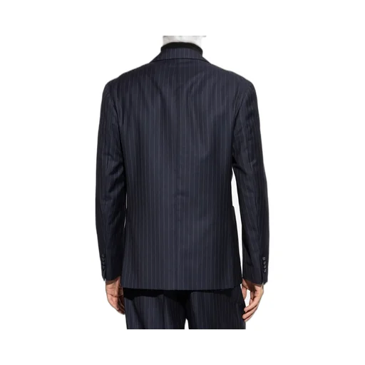 Officine GÉNÉRale Pinstriped Double-Breasted Jacket