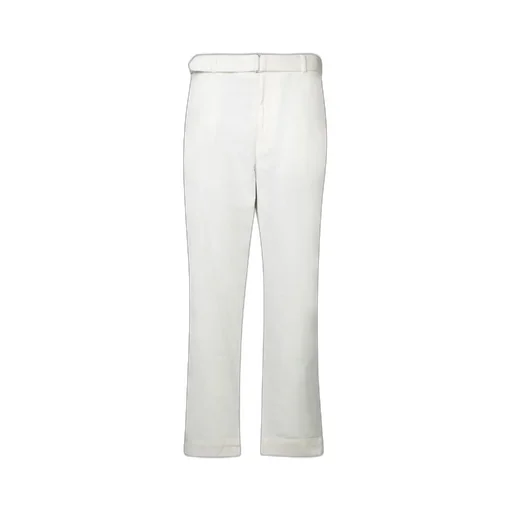 Officine GÉNÉRale High Waisted Trousers With Hidden Zip