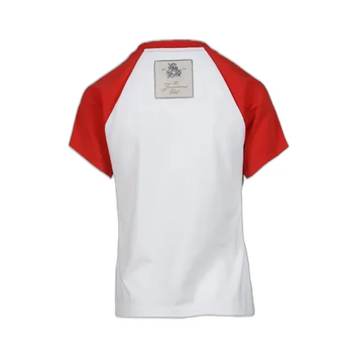 Le Mini Tshirt Baseball / Wht Red