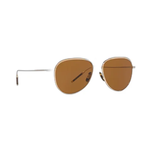 Oliver Peoples Tk-3 Aviator Frame Sunglasses