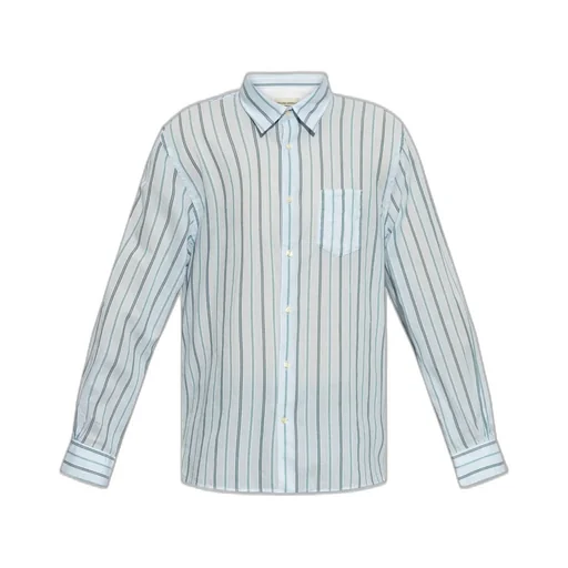 Officine GÉNÉRale Striped Button-Up Shirt