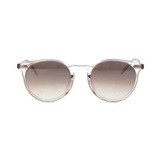 Oliver Peoples N.02 Sun Round Frame Sunglasses