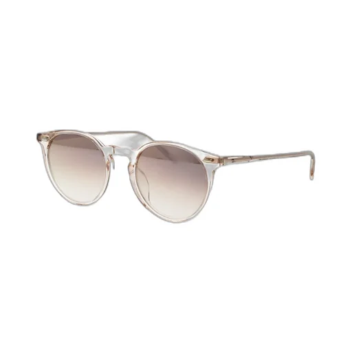 Oliver Peoples N.02 Sun Round Frame Sunglasses
