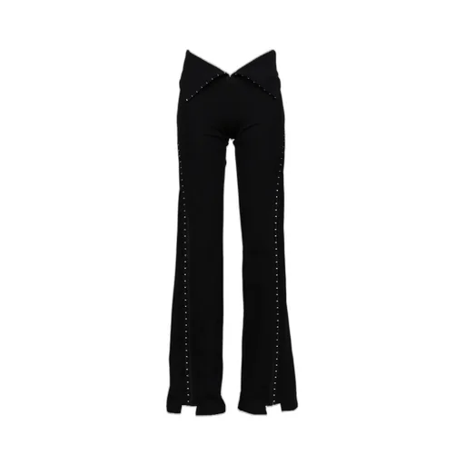 Hooked Pants / Black Wht