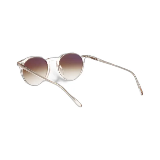 Oliver Peoples N.02 Sun Round Frame Sunglasses