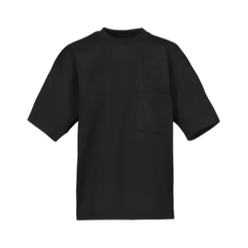 Tech W/Pocket Crew Tee / Blk